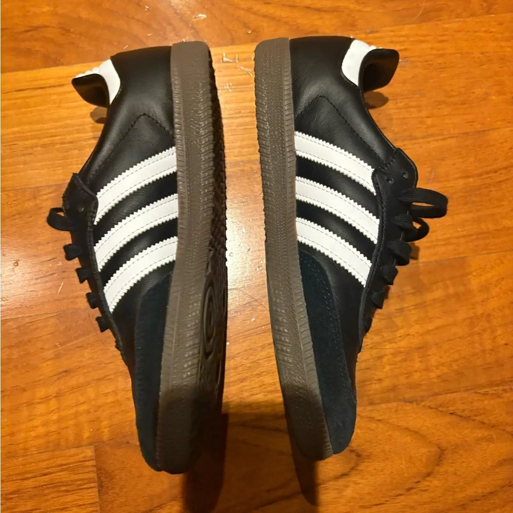 Adidas Men's Samba OG Black and White Sneakers - Picture 7 of 10